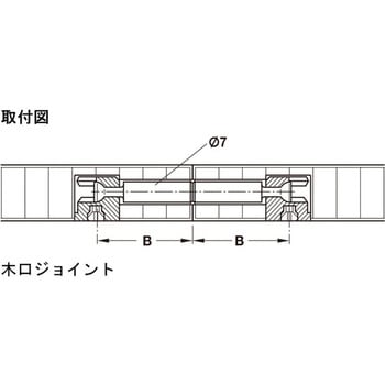センターストッパー付 ハーフェレ
