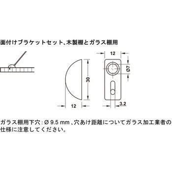 ケーブル棚ブラケット kong 面付けブラケットセット ハーフェレ