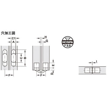隠し丁番 SOSSヒンジ ハーフェレ