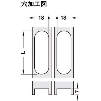 隠し丁番 ヒンジ 板厚 23mm 以上用 ハーフェレ