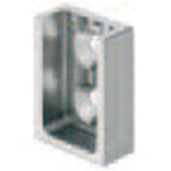 サポートブラケット ワードローブレール長方形25×15×2000mm用 ハーフェレ