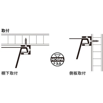 ガイドレール 一般的な引出し用 ハーフェレ