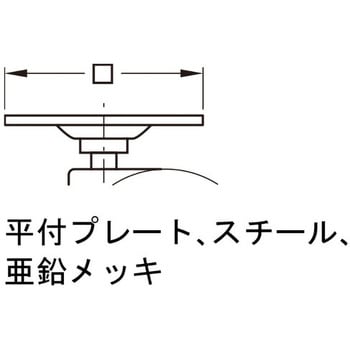 双輪キャスター 旋回タイプブレーキなし フードなし ハーフェレ