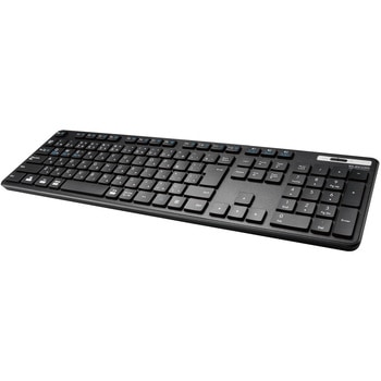 キーボード ワイヤレス Bluetooth 無線 抗菌 薄型 ワイヤレスキーボード フルキーボード 簡易パッケージ エレコム
