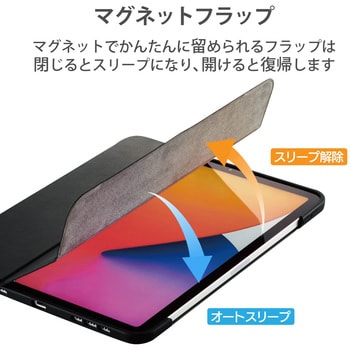 TBWA20WVSABK iPad Air 10.9インチ 第5世代 第4世代 (2022/2020年 ...