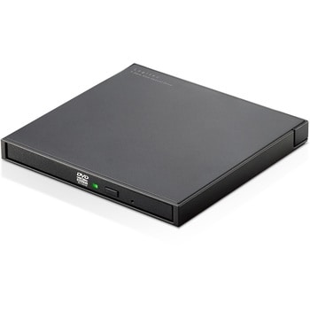 LDR-PWB8U2LBK/E DVDドライブ ポータブル 薄型 USB-A USB2.0 ...