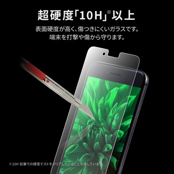 iPhone SE (第3世代)/iPhone SE (第2世代)/iPhone 8/iPhone 7/6s/6ガラスフィルム「GLASSPREMIUMFILM」マット・反射防止 LEPLUS