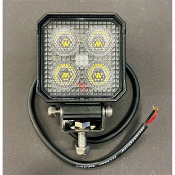 LEDワークライト(小型作業灯)/7cm角型 6W×4灯 IP67/IP69K 信和自動車工業