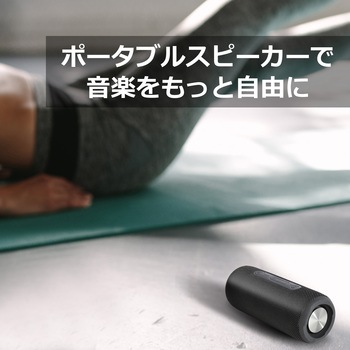 CROWD AUDIO ウォータープルーフスピーカー Bletooth 防水 IPX7 パッシブラジエーター搭載 ハンズフリー通話対応 YSN