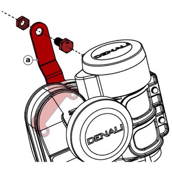 SoundBomb Compact Horn Mount DENALI