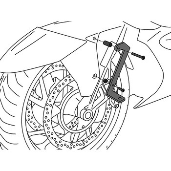 Auxiliary Light Mounting Brackets DENALI