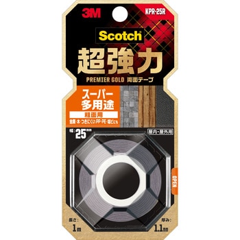 超強力両面テーププレミアゴールドスーパー多用途粗面用 スリーエム(3M