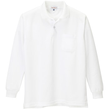 長袖ポロシャツ(脇スリット) クロダルマ