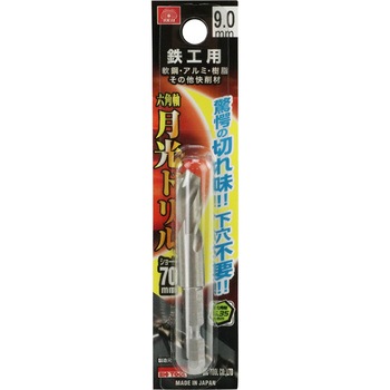 六角軸鉄工月光ドリルショート SK11