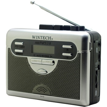 ラジオ付きテープレコーダー WINTECH(ウィンテック/廣華物産)