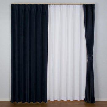 ��100cm�~����185cm 2�� (30�T�C�Y�W�J�L)2�`3���Ռ��E�`��L���h���[�v�J�[�e�� ���K�V�[ ���j�x�[�� ����185cm  1�Z�b�g(2��) 77196158