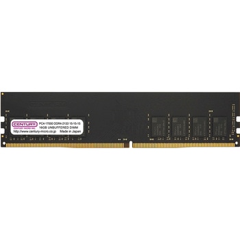 DT用 PC4-17000 DDR4-2133 288p UDIMM 1.2v 32GBkit(16Gx2)1R CENTURY MICROY MICRO(センチュリーマイクロ)