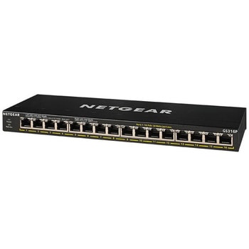 PoE+対応(115W)ギガビット16ポート アンマネージスイッチ NETGEAR