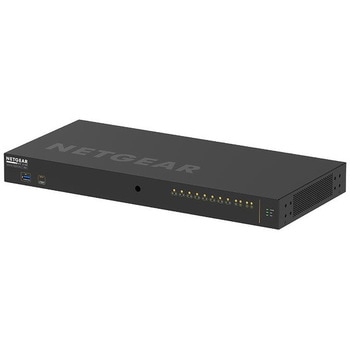 PoE+対応(240W)1Gポートx10 SFP+スロットx2 フルマネージスイッチ NETGEAR