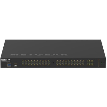 ProAV向けPoE+対応(960W)1Gポートx40 SFP+スロットx8 フルマネージスイッチ NETGEAR