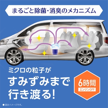 クルマのスッキーリ!Sukki-ri! 車まるごと除菌・消臭 ミニバン・大型車用 アース製薬