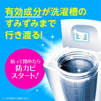 らくハピ 洗たく槽カビーヌ貼るタイプ アース製薬