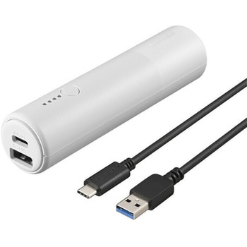 モバイルバッテリー 5000mAh USB Type-C対応 2ポート BUFFALO(バッファロー)