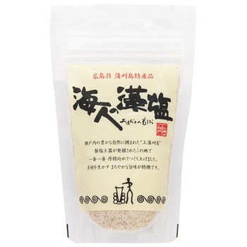 蒲刈物産 海人の藻塩 スタンドパック 100g x10 朋和商事