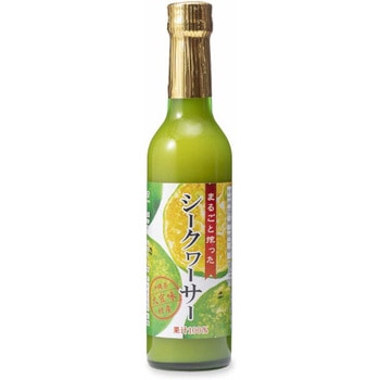 沖縄海星 まるごと搾ったシークワーサー 瓶 300ml x12 沖繩県物産公社