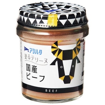 アヲハタ 塗るテリーヌ 国産ビーフ 73g x6 アヲハタ
