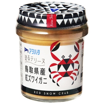 アヲハタ 塗るテリーヌ 鳥取県紅ズワイガニ 73g x6 アヲハタ