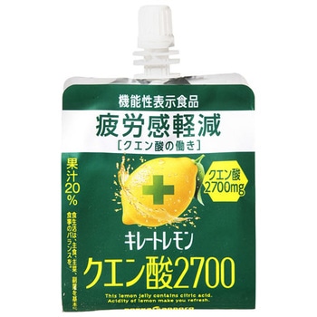 ポッカサッポロ キレートレモン クエン酸2700ゼリー 165g x6 ポッカサッポロフード