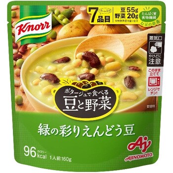 4901001578054 クノール ポタージュ食べる野菜えんどうまめ 160g