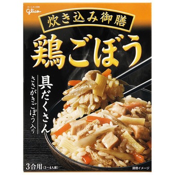 グリコ 炊き込み御膳 鶏ごぼう 238g x10 グリコ