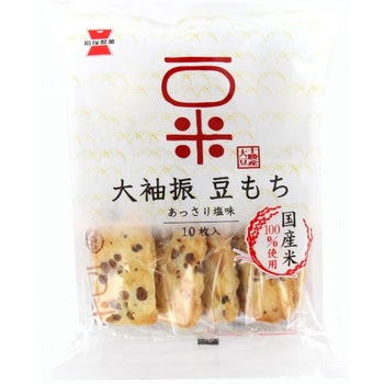 岩塚製菓 大袖振豆もち 10枚x12 岩塚製菓