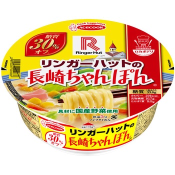 エースコック ロカボデリ リンガーハットの長崎ちゃんぽん糖質オフ 85g x12 エースコック