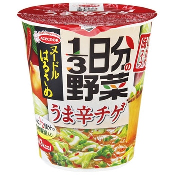 エースコック ヌードルはるさめ野菜うま辛チゲ カップ 44g x6 エースコック