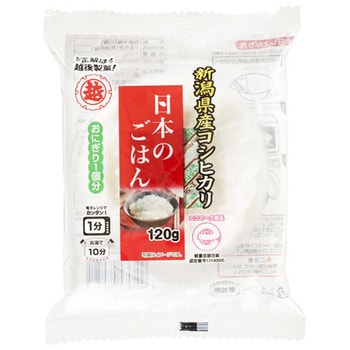 4901075080521 越後製菓 日本のごはん 120g x12 1箱(120g×12個) 越後製菓 【通販モノタロウ】