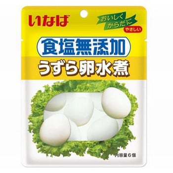 4901133208355 いなば 食塩無添加 うずら卵水煮 6個 x8 1箱(6個×8個