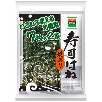 寿司用焼のり 全形7枚x2袋 7枚X2袋 x16 - 大森屋