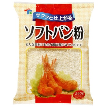 4901259500241 トラスト ソフトパン粉 240G x10 1箱(240g×10個) 国分