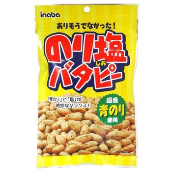 4901290010235 稲葉ピーナツ のり塩 バタピー 110g x12 1箱(110g×12個