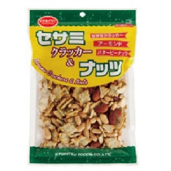 4901325224712 共立食品 セサミクラッカー&ナッツ 130g x10 1箱