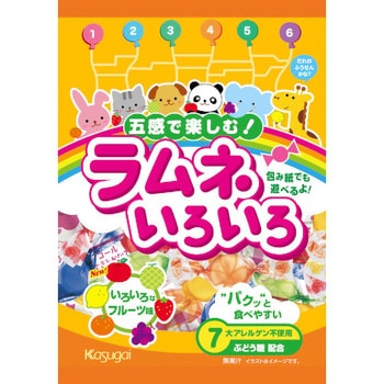 4901326110724 春日井 ラムネいろいろ 67g x12 1箱(67g×12個
