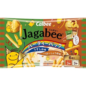 calbee カルビー jagabeeパーティーパック 108g