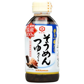 キッコーマン 香る一番だし そうめんつゆ 300ml x12 キッコーマン