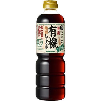 4901515120459 キッコーマン 特選 有機しょうゆ 750ml x6 1箱(750mL×6