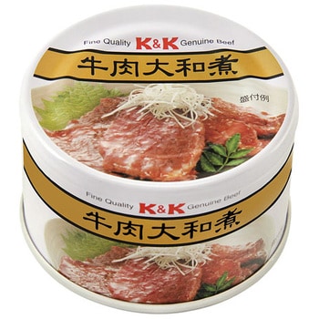 4901592040633 K&K 牛肉大和煮 160g x24 1箱(160g×24個) 国分グループ