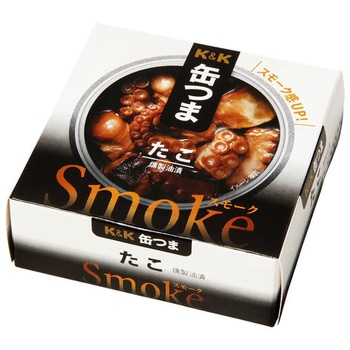 K&K 缶つまSmoke たこ 50g x6 国分グループ本社