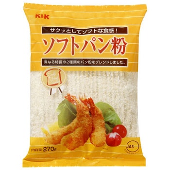 4901592910868 KK ソフトパン粉 270G x10 1箱(270g×10個) 国分グループ本社 【通販モノタロウ】